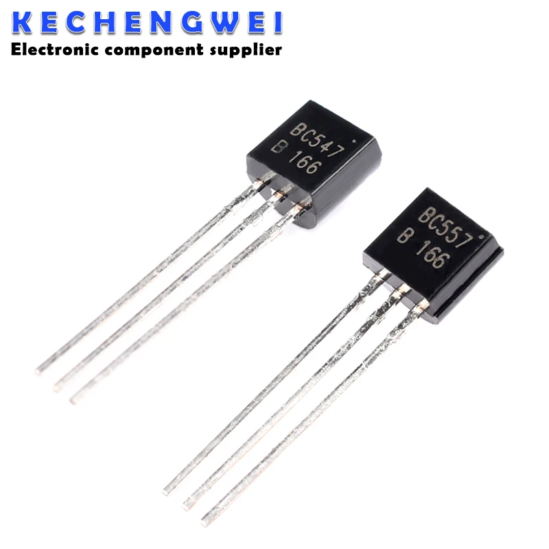 

50PCS/LOT 25pairs BC547+BC557 TO92 BC547B BC557B Each 25Pcs Transistor TO-92 new and original IC Chipset