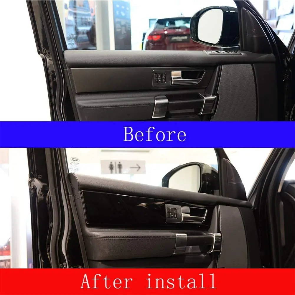 

Внутренняя дверная ручка, отделка панели, черный АБС-пластик для Land Rover Discovery 4 2010-2016