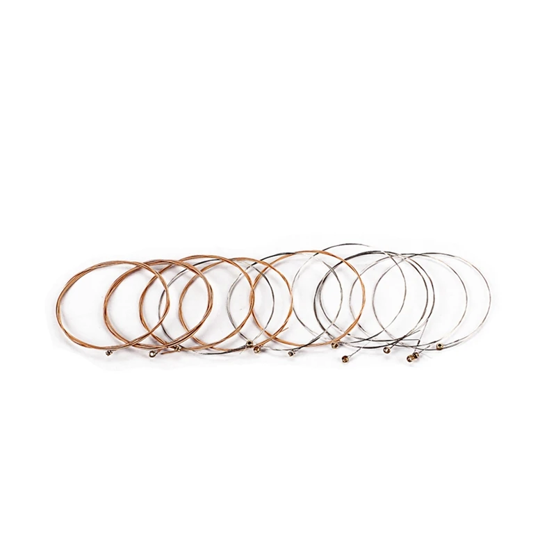 12Pcs Guitar Strings Replacement 12 Electric Set with Screw Kit (9 Types) | Спорт и развлечения