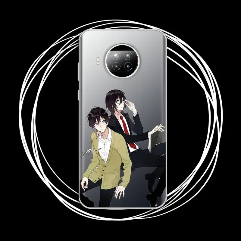 

Miyamura Izumi Horimiya Phone Case Transparent for Xiaomi Redmi note 10 t 8 9 pro lite 11