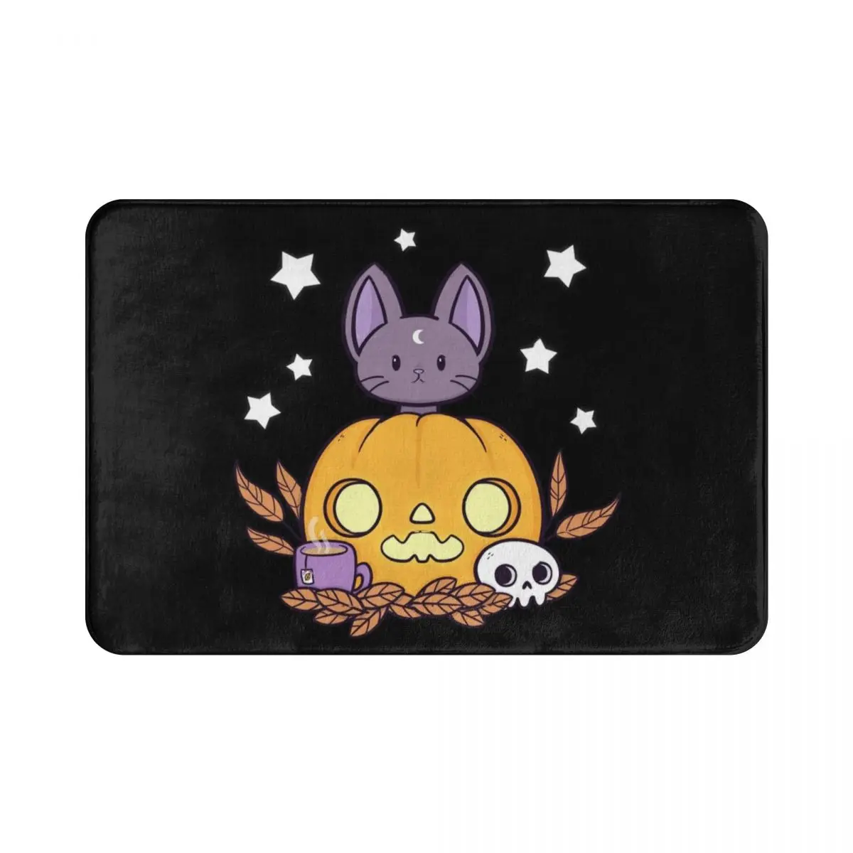 

Черный Nikury полиэстеровый коврик, коврик, коврик для ног, нескользящий песочный коврик для соскабливания передней комнаты, коридора, кухни, с...