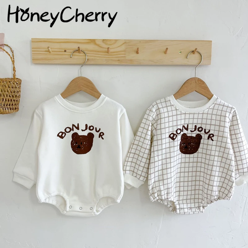 

Baby One-piece Winter Printed Cotton Thicken Warm 0-3 Years Old Baby Romper Thicken Romper long sleeve bodysuit