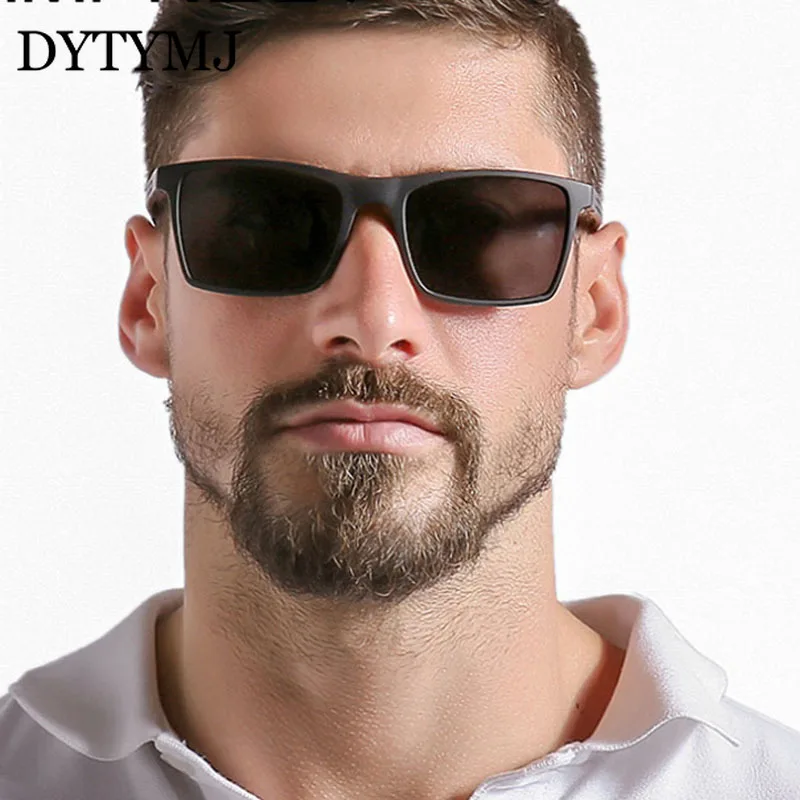 

DYTYMJ UV400 Polarized Sunglasses Men 2020 Anti-Glare Driver's Square Eyeglasses Women Retro Vintage Mirror Sun Glasses For Men
