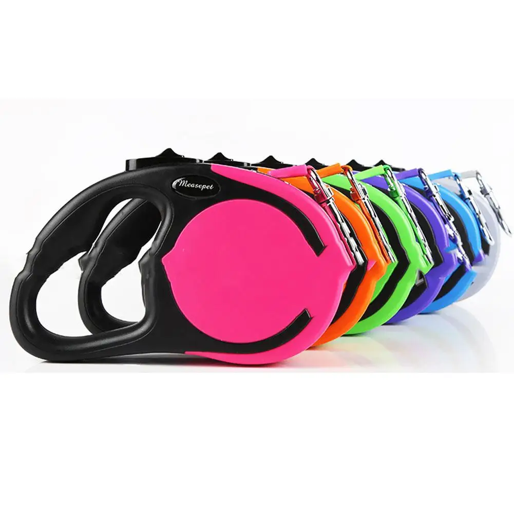 Хоббилан 5 м Высокое качество ПЭТ Универсальный Выдвижной Поводок для 50 кг