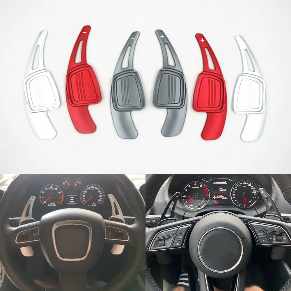 Рычаг переключения передач на руль для Audi S3 S6 S8 RS5 RS7 R8 A5 S5 SQ5 RS3 RS6 A4L A6L A7 A8 Q3 Q5 Q7