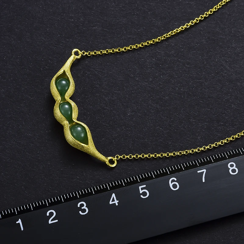 Lotus Fun реальные 925 серебро ручной работы Дизайн er Fine Jewelry натуральный зеленый камни