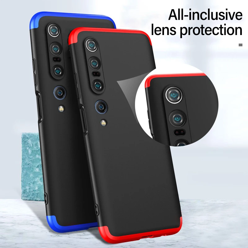

Ultra-thin Colorful Stitching Silicone Phone Case For Xiaomi Mi 10 9 8 T F1 Lite Redmi Note 9 8 7 6 Pro Camera Protection Cover