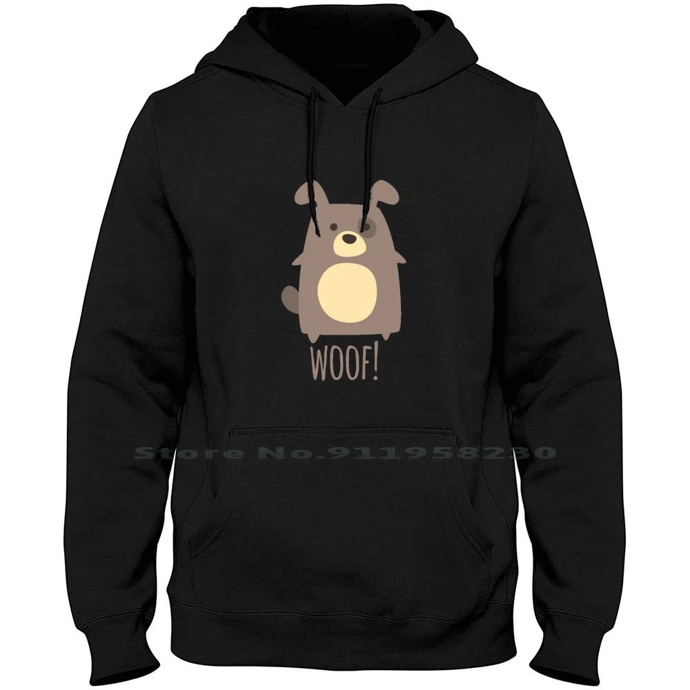 

Cute Doggy Goes Woof Men Women Hoodie Pullover Sweater 6XL Big Size Cotton Cute Dog Woof Cute Cut Go Do