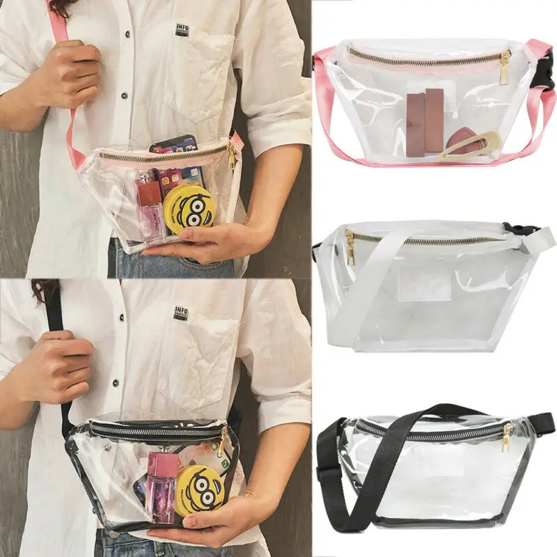 Смешная прозрачная сумка женская через плечо сумки из натуральной кожи черный