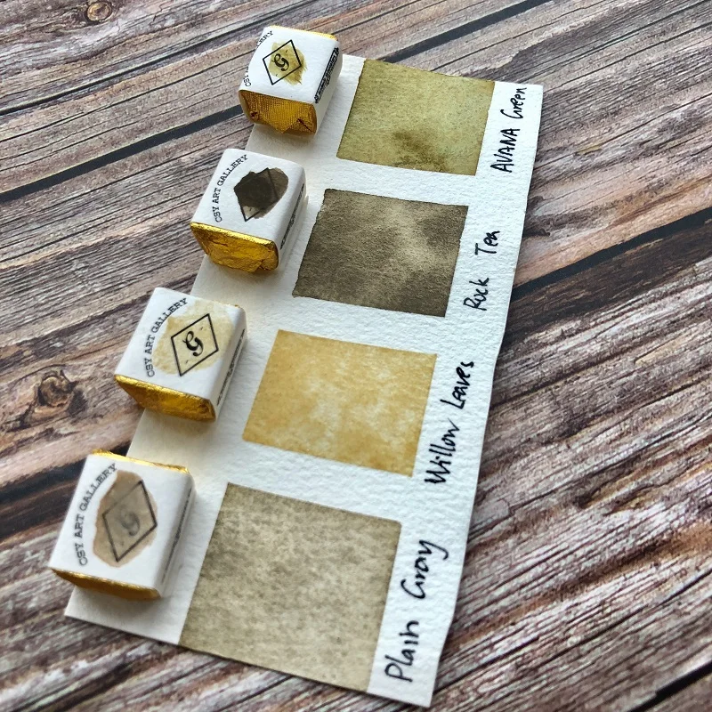 Акварельная Палитра для каллиграфии ручная работа|Акварельные краски| |