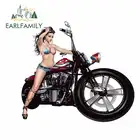 EARLFAMILY, сексуальный бюстгальтер для девушек, Лидер продаж, наклейка на окно, бампер, забавная наклейка JDM для автомобиля