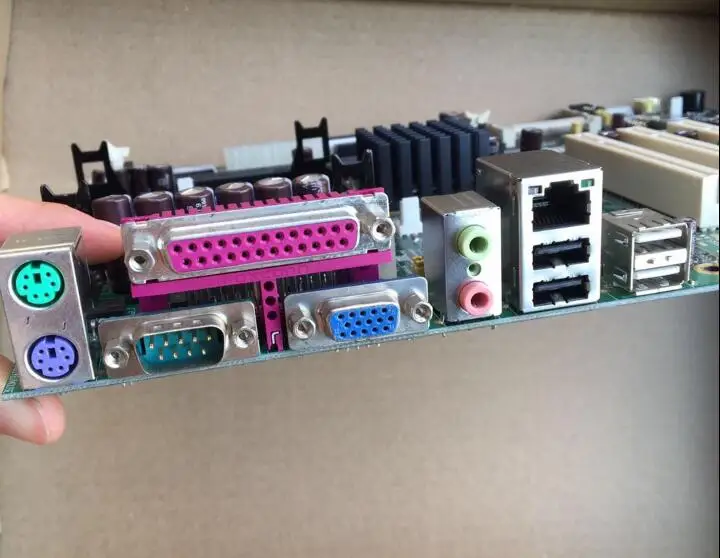 100% OK оригинальный IPC плата AIMB-740VE AIMB-740 Rev. b1 5 * PCI Промышленная материнская 2 ISA с
