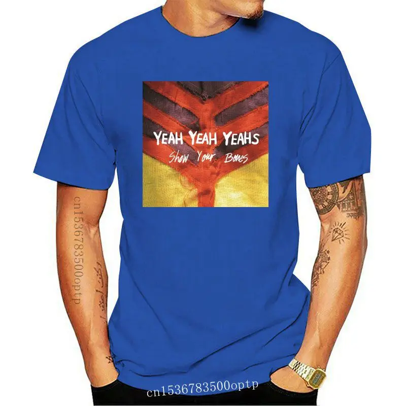 

Мужская черная футболка с логотипом New Yeah Yeahs