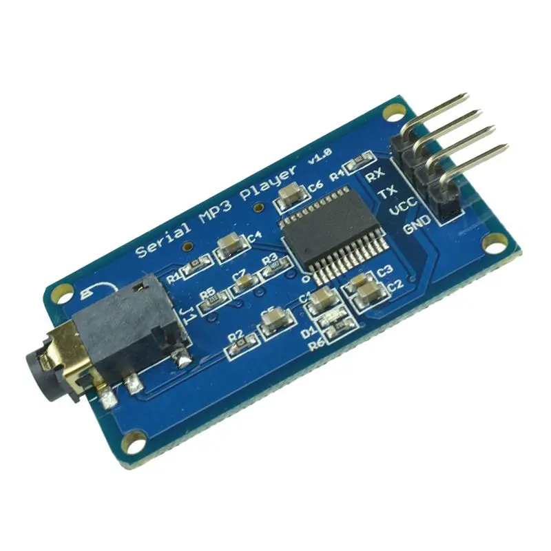YX5300 UART управления Серийный MP3 музыкальный плеер модуль для Arduino/AVR/ARM/PIC |