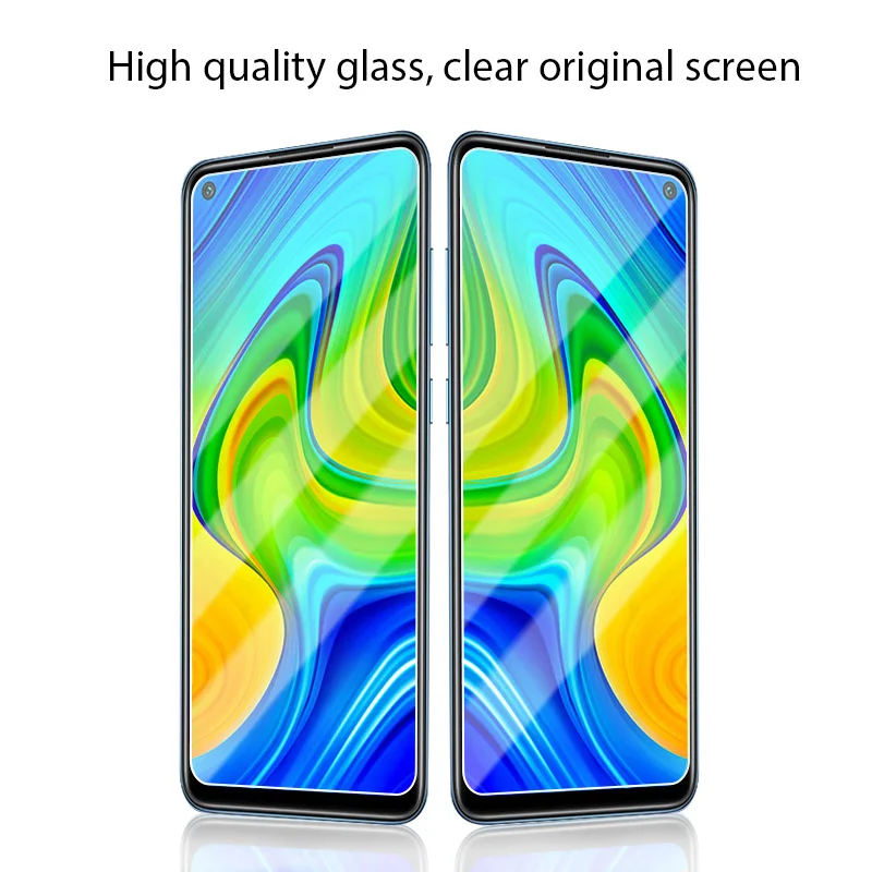 9H Tempered Glass For Xiaomi Redmi 8 8A 7 7A Screen Protector Redmi Note 9S 8 8T 7 9 Pro Max Safety Protective Glass Film
