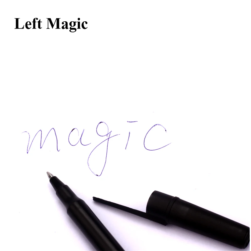 Шариковая ручка 1 шт./лот фирменная черная волшебная с переходом по купюре