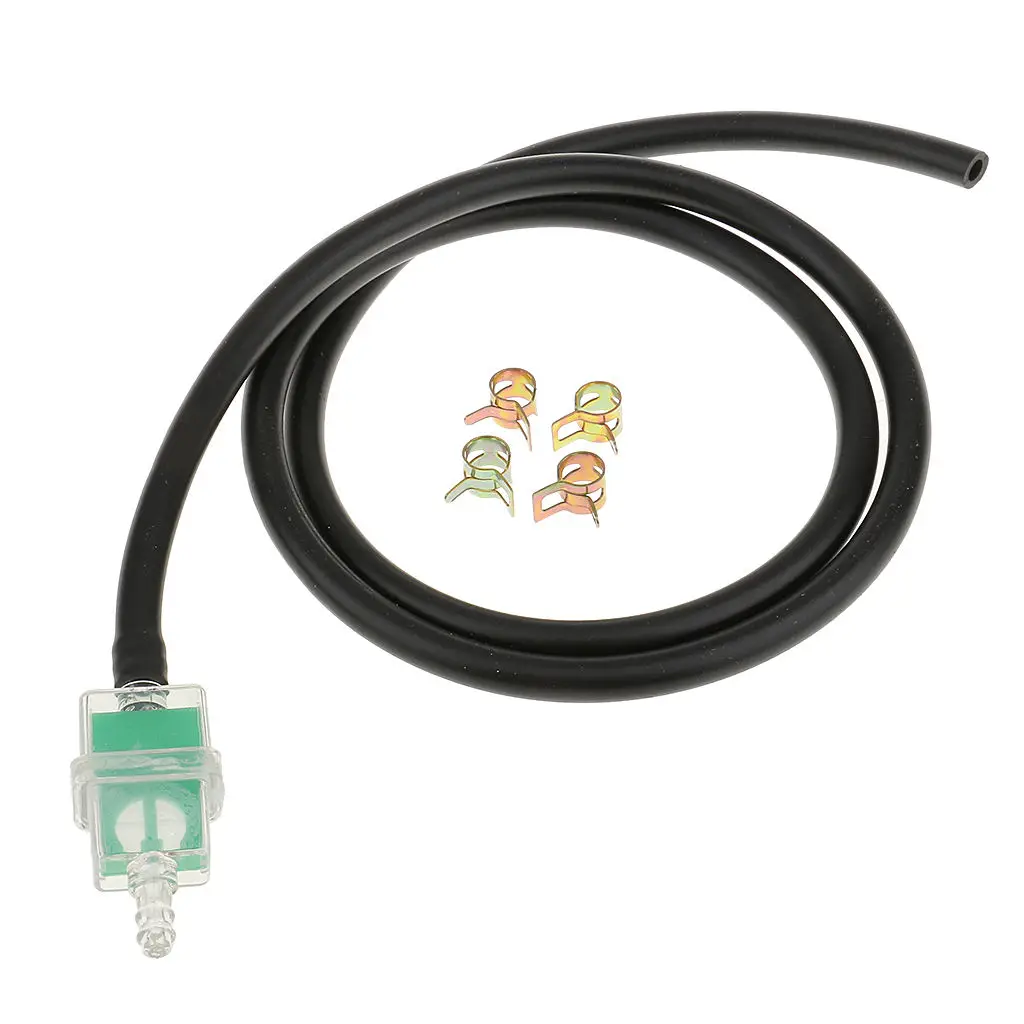 

6 мм 1/4 встроенный топливный фильтр + топливный шланг + шланг для мотоцикла