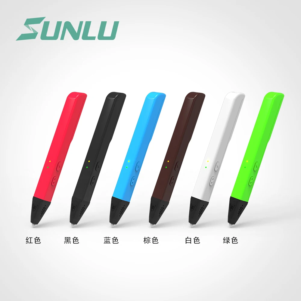 3D Ручка SL-600 3d Usb зарядное устройство stylo карандаш PLA PCL нить для детского