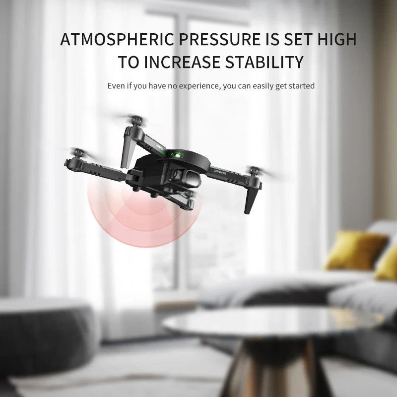 2021 New GD93 Mini Drone Profesional 4K 1080P HD Double Camera GPS WiFi Fpv Drones Altitude Hold Black Foldable Quadcopter Toys