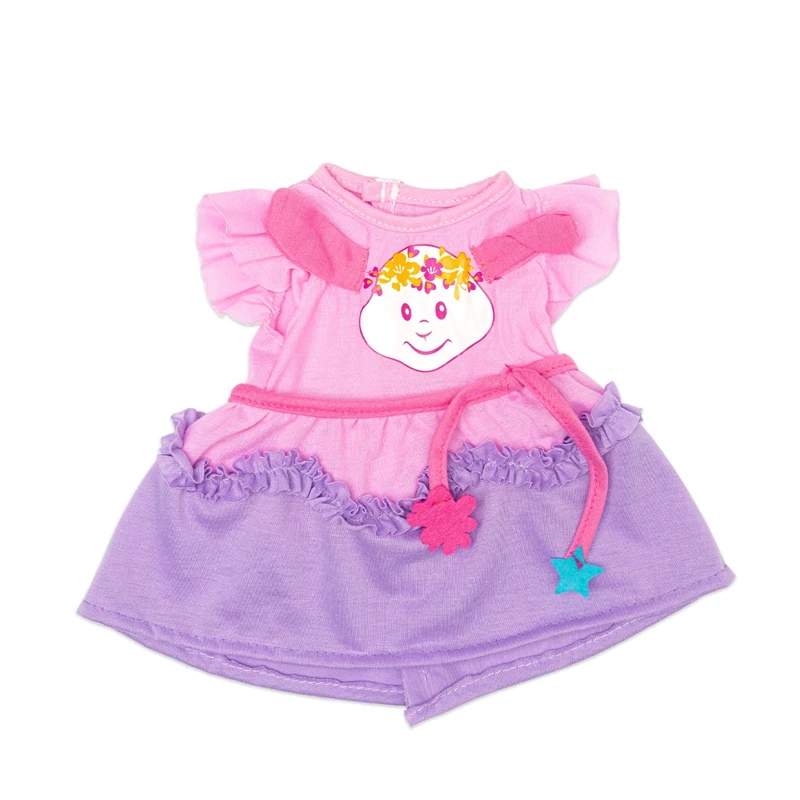

2021 New Baby New Born Fit 18 inch Doll Clothes Accessories Blue Bunny Skirt Clothes Suit For Baby Birthday Gift