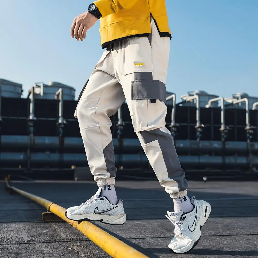 

Mens Winter Cargo Pants Men 2020 Fashions Harem Casual Street Wear Loose Trousers Baggy Jogger Vintage Pants For Men