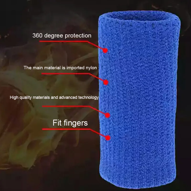 

5pcs Finger Knuckles Protectors Finger Protection Sheath Sleeve Brace for Basketball Sports WHShopping