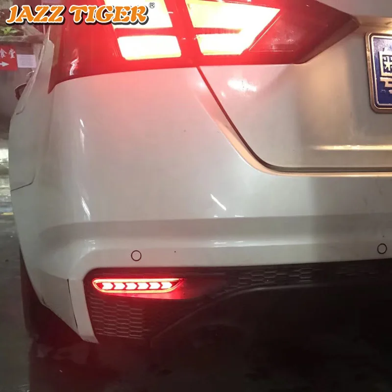Джаз Тигр мульти-функции Автомобильный светодиодный задний противотуманный