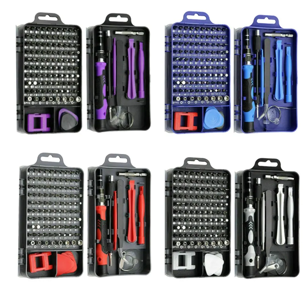 

115/110 in 1 Screwdriver Set Mini Precision Screwdriver Multi Computer PC Mobile Phone Device Repair Hand Home Tools