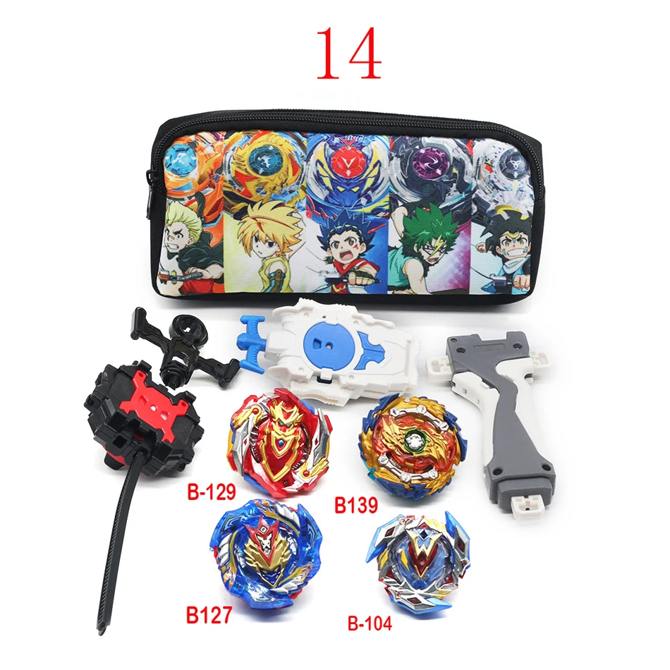 20 Стиль Beyblade Burst Launcher Bey Blade сумка Beyblade Топ игрушки спиннинг гироскоп металлический для 4d мальчика и девочки подарок