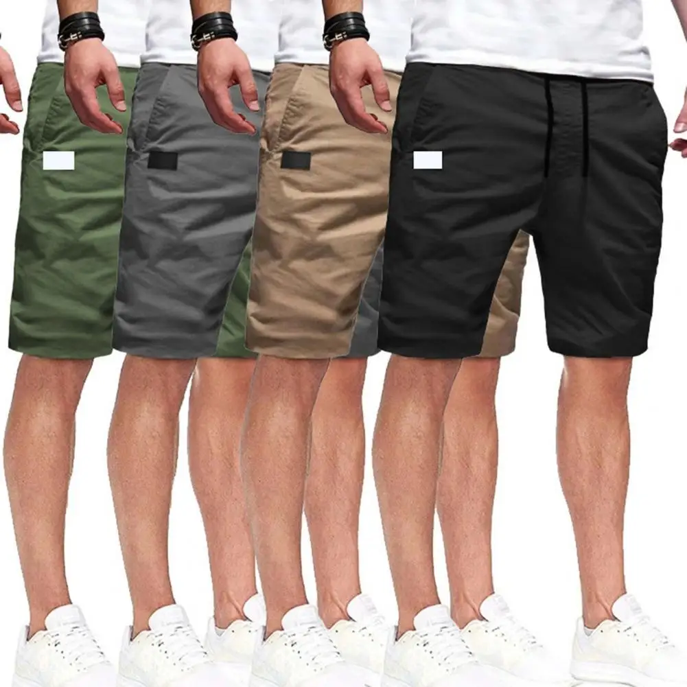 

Trendy Cargo Shorts Drawstring Streetwear Straight Wide Leg Casual Shorts Summer Shorts Men Shorts