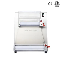 Free ship DR-1V stainless steel electric pizza dough roller pizza sheeter dividing machine pastry press