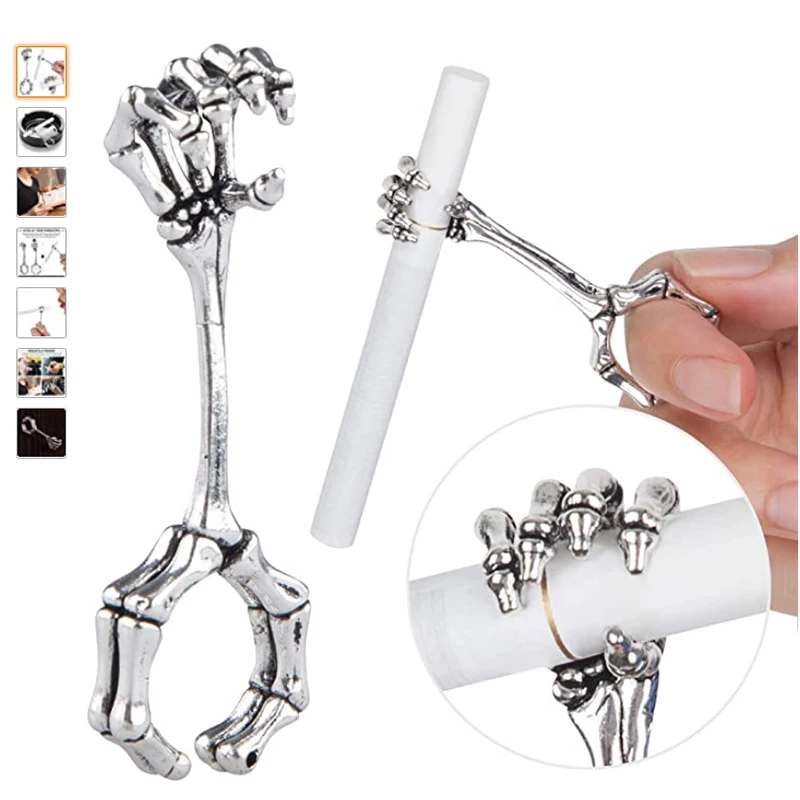 Портативный креативный держатель для сигарет из цинкового сплава табак кольцо