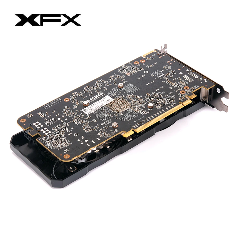 Видеокарта XFX Radeon R7 200 2 Гб GDDR3 DVI-D бит игровая видеокарта DirectX 12 GPU 240/HDMI/DP(R7 390/R9) |