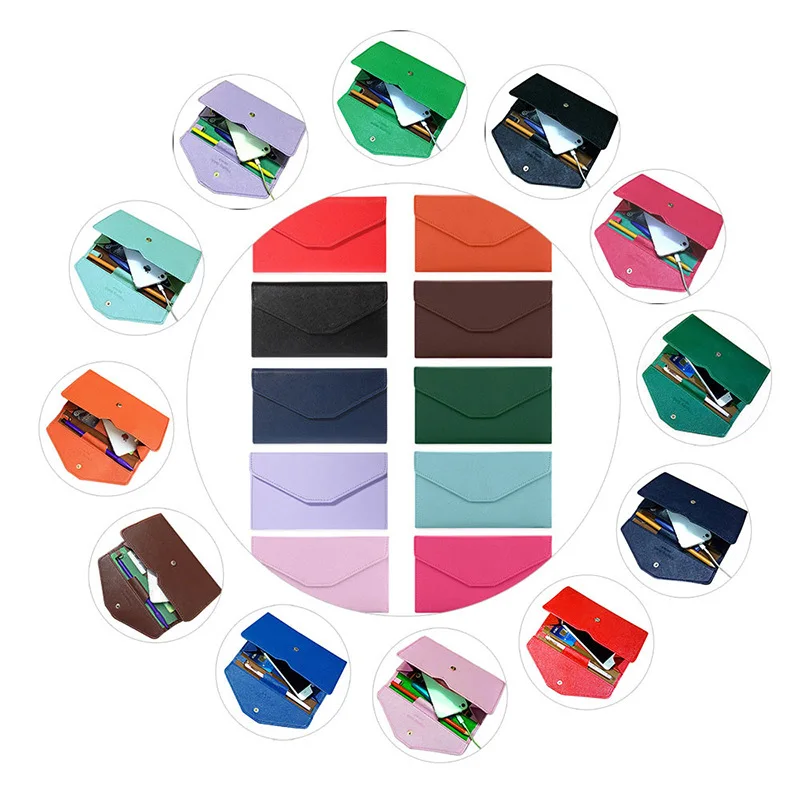 Модный женский деловой Длинный кошелек из качественной кожи в комплекте