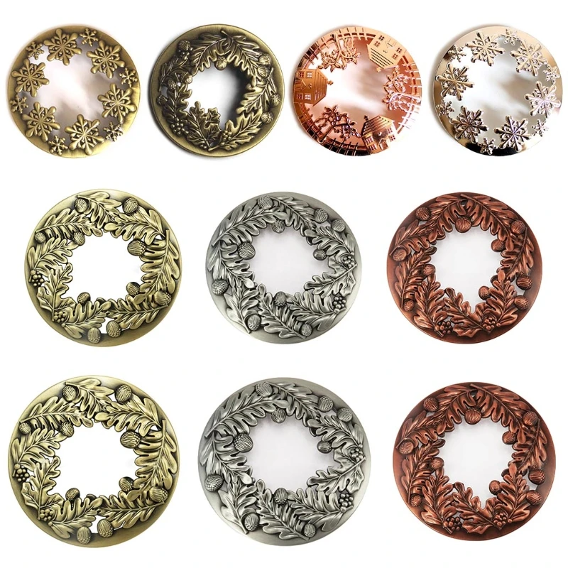 

Q9QF Candle Toppers Snowflake Style Candle Accessories Shades Sleeves for Jar Candles