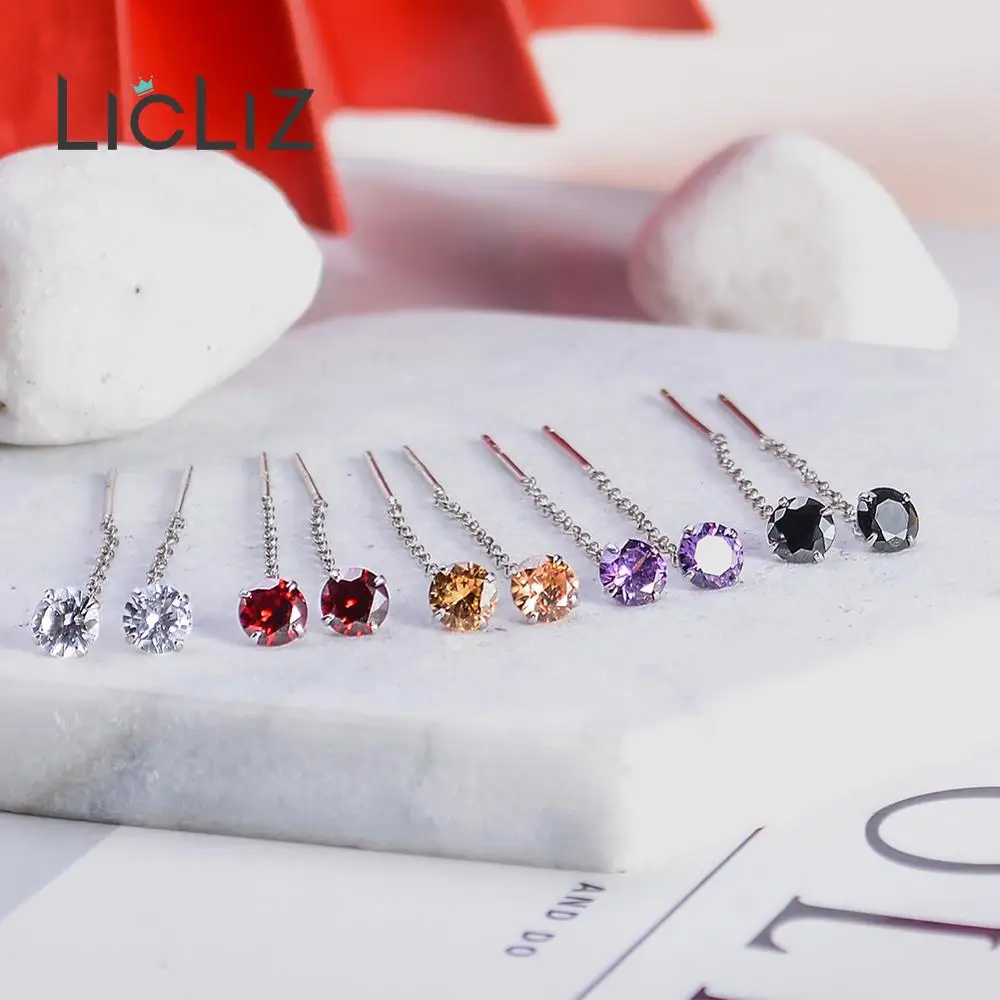 Женские серьги подвески из серебра 925 пробы с фианитами|Серьги-подвески| |