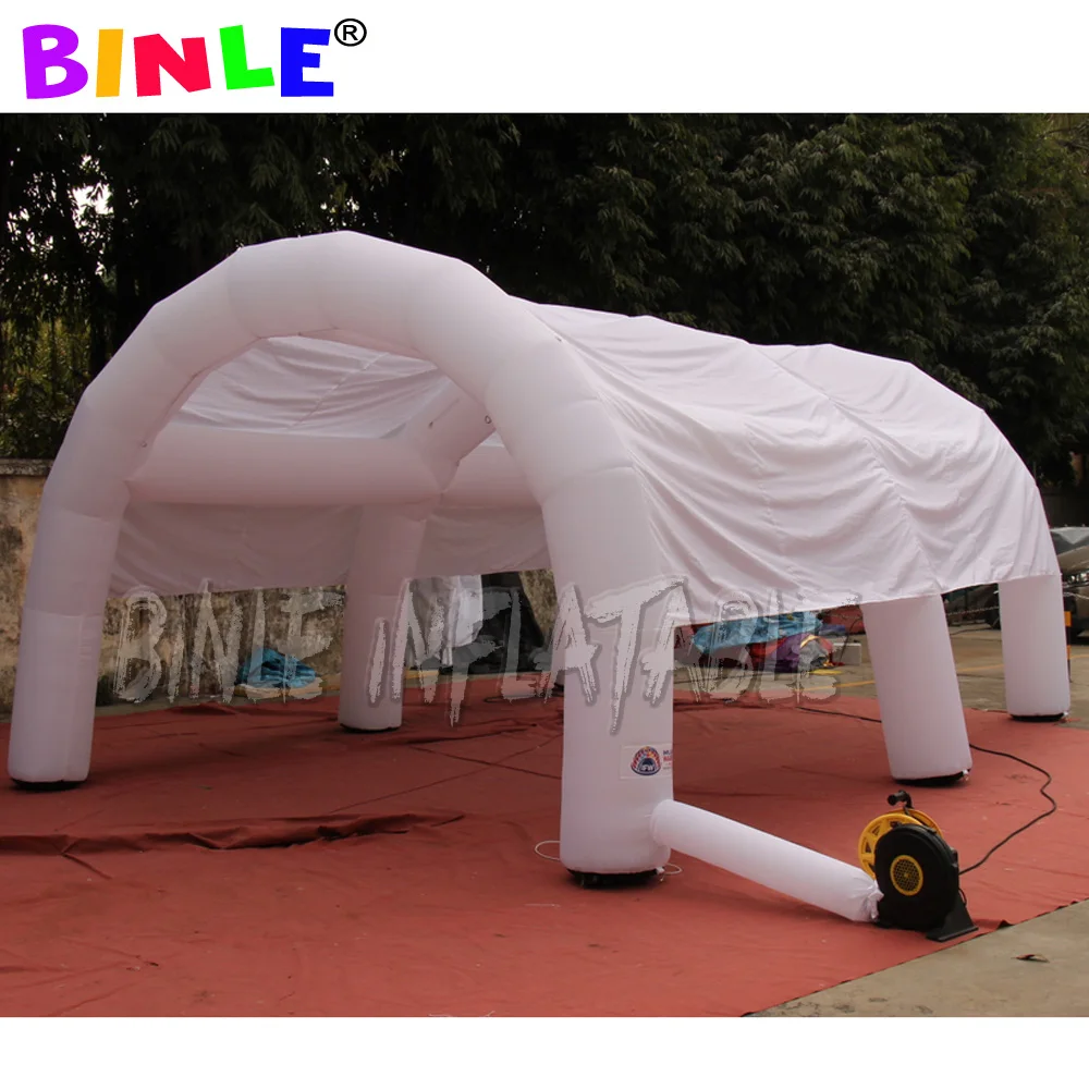 Красивая Мобильная надувная палатка со светодиодный светильник кой