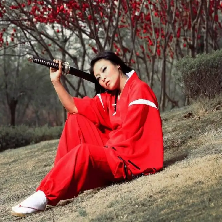 2020 Inuyasha COS аниме одежда Platycodon Grand florum мужской красный комплект из двух частей