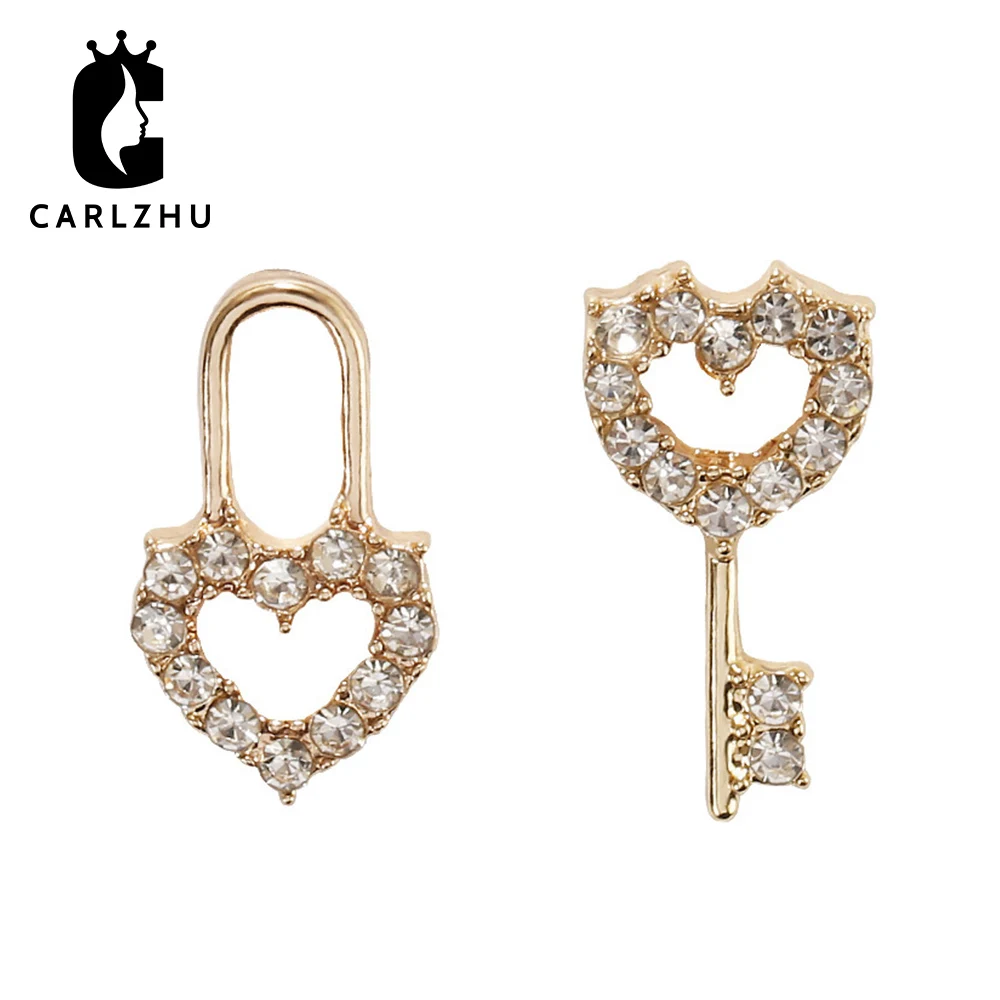 Серьги гвоздики женские из серебра 925 пробы с мелким фианитом|Серьги-гвоздики| |