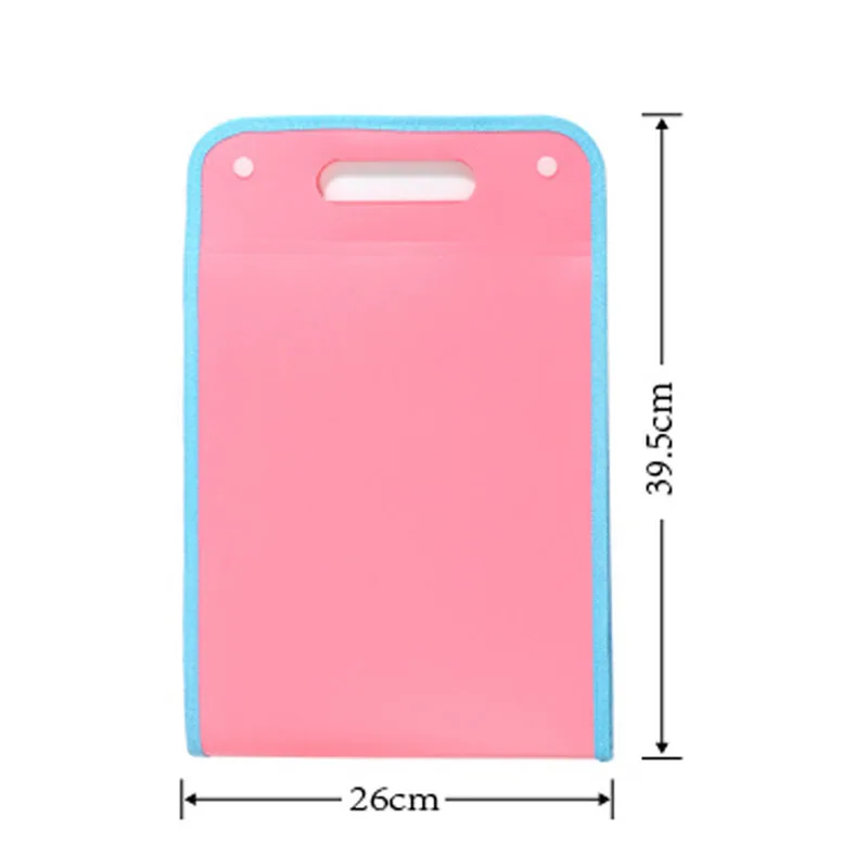 

A4 Hand File Holder 13 Lattice Multilayer Folder Students Test Paper Storage Bag Office Stationery Bill Bag