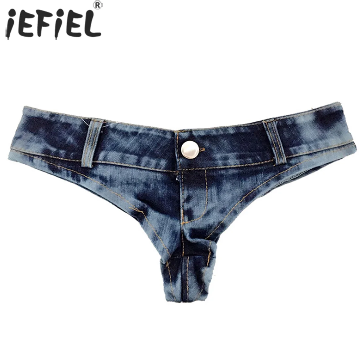 

Summer Women Fashion Solid Color Low Waist Bodycon Shorts Slim Fit Mini Hot Pants Sissy Party Clubwear Bar Dance Show Costume