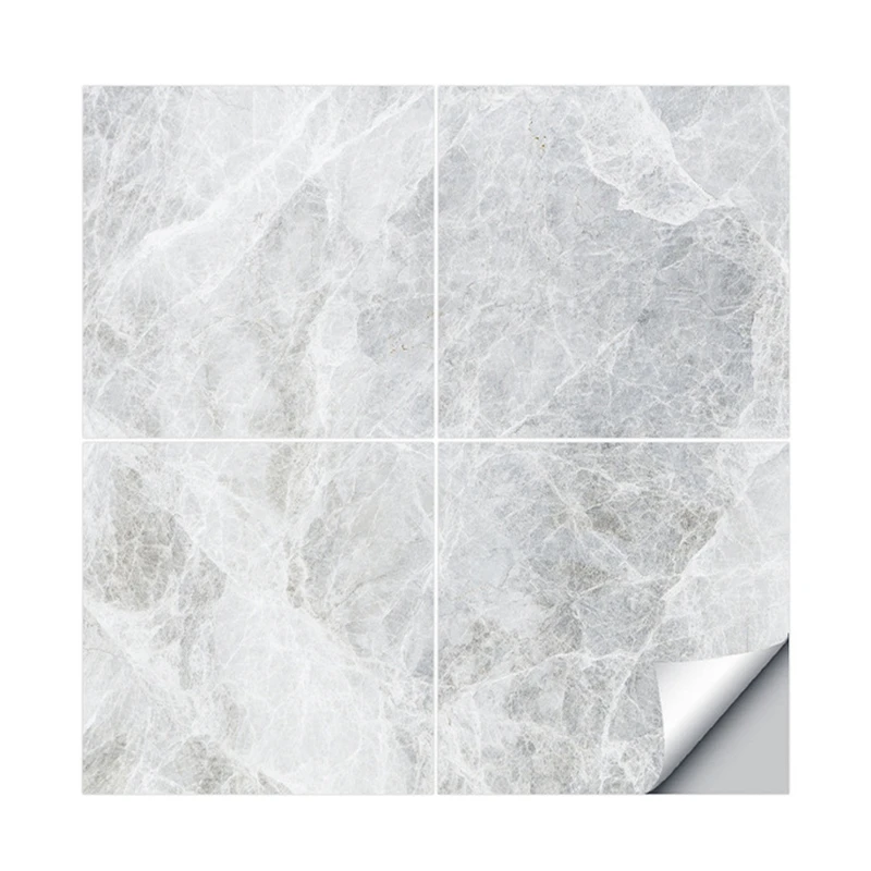4 шт. имитация Мрамор картины маслом доказательство Стикеры Кухня столешница