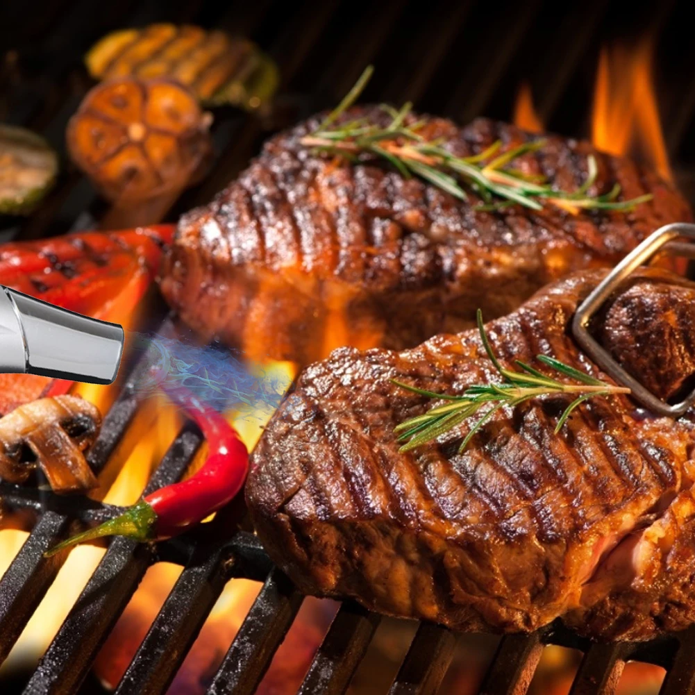 Металлическая горелка-зажигалка 2022 газовая горелка для приготовления пищи с