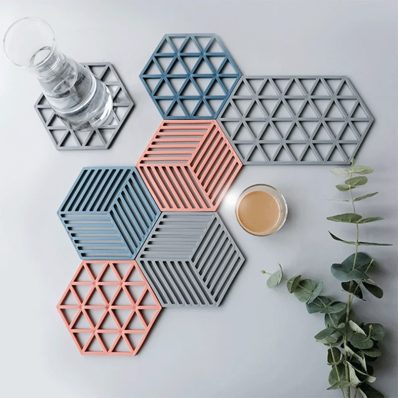 Скандинавские высокотемпературные пустотелые чайные подставки Нескользящие