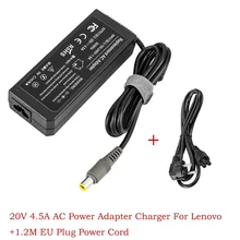 90W 20V 3.25A 7.9*5.5mm AC Adapter + EU Power Cord For IBM (Lenovo) X200 X300 R400 R500 T410 T410S T510 SL510 L410 L420 Charger