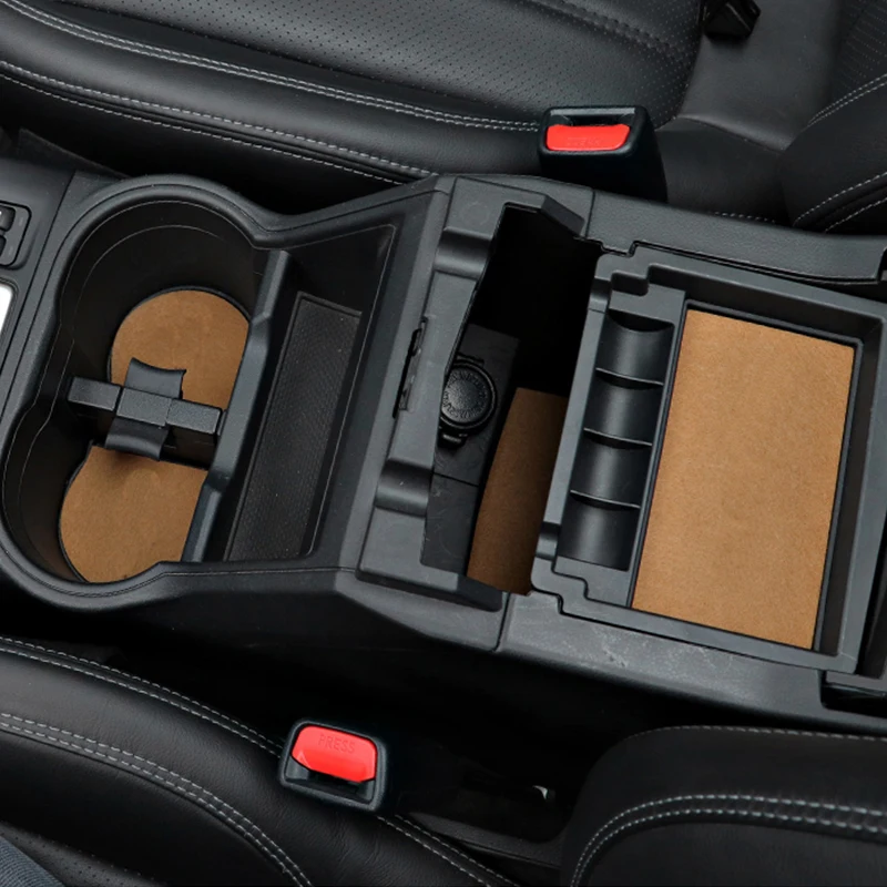 

21Pcs Gate Groove Felt Mat Non-Slip Door Slot Mats Interior Cup Pad Car Decoration For Subaru Forester 2019-21 Auto Accessories