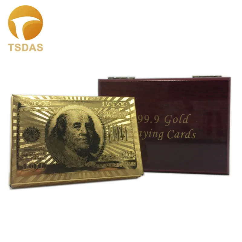 Золото покер карточный стол игры с нами 100 доллар специальный подарок