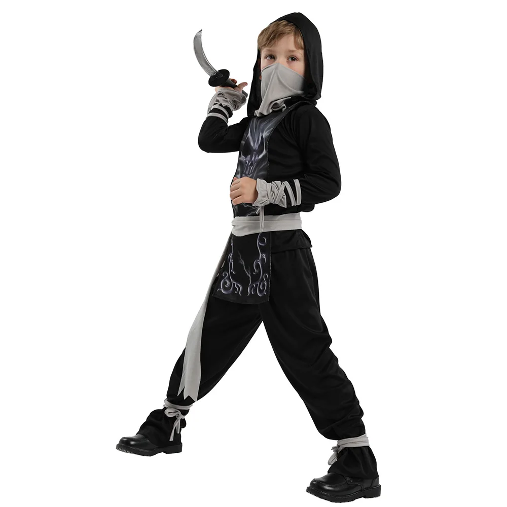 Детский костюм ниндзя для мальчиков карнавальный ролевых игр на Хэллоуин