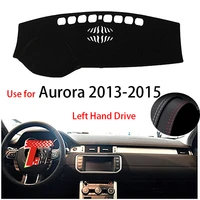 taijs factory new arrival classic casual leather car dashboard cover for land rover aurora 2013 2014 2015 left hand drive