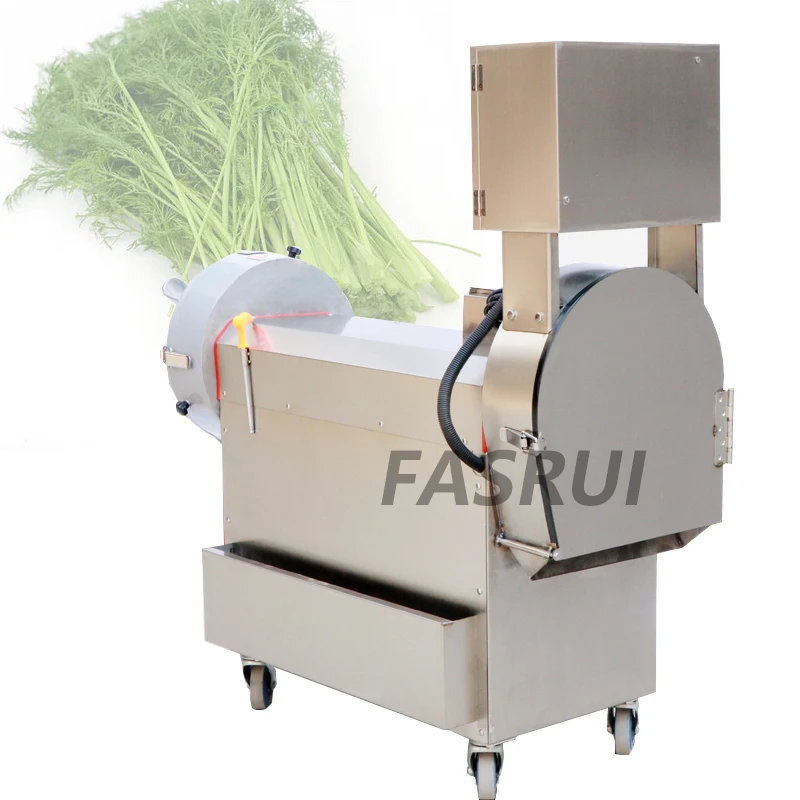 

Double-Head Vegetable Cutting Machine For Potatoes Onions Radishes Root Vegetables Vegetable Processing Machine